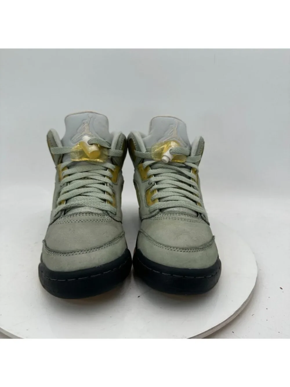Nike Air Jordan 5 Youth Size 5Y Women 6.5 440888-300 Jade Horizon Green Shoes